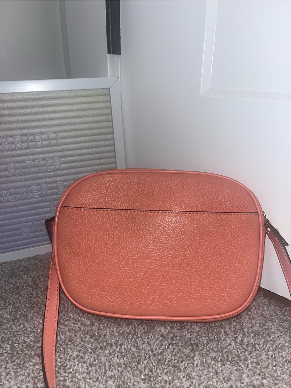Michael Kors Embossed Jet Set Crossbody - Picture 8 of 8